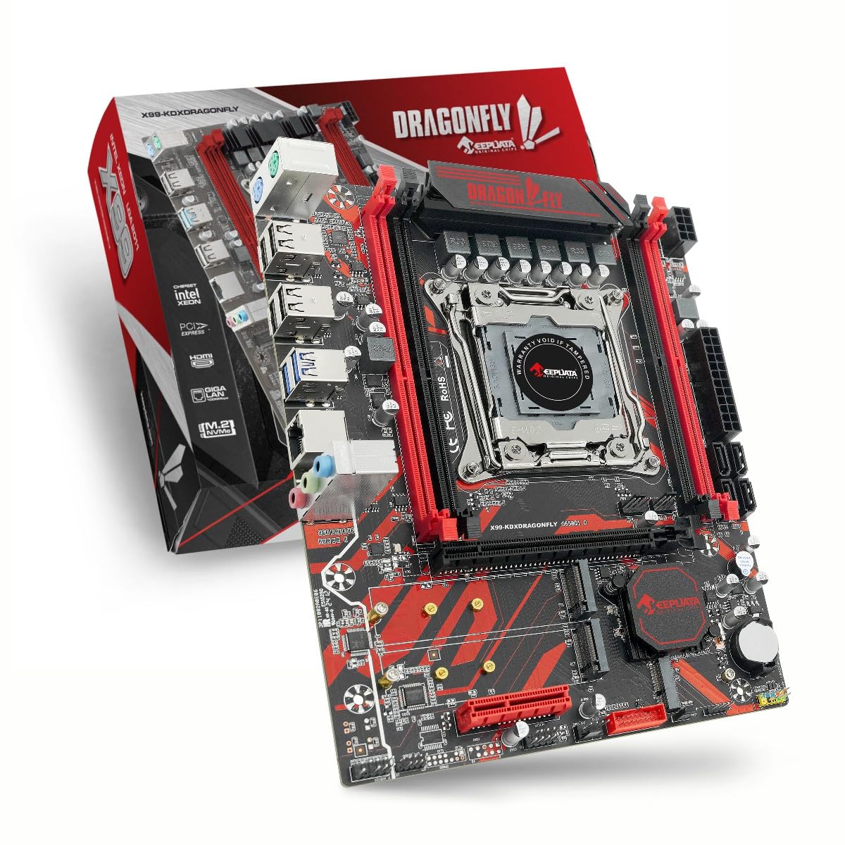 Placa Mãe X99-KDXDRAGONFLY KEEPDATA | Amazon.com.br